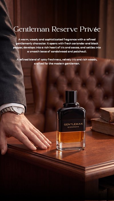 Gentleman Reserve Privée mobile banner